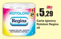 Sì con te Carta Igienica Rotoloni Regina offerta