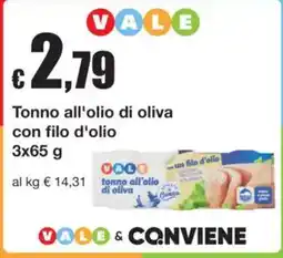 Sì con te Tonno all'olio di oliva con filo d'olio offerta