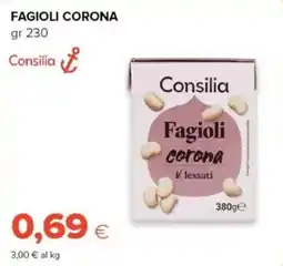 Tigre Fagioli corona Consilia offerta