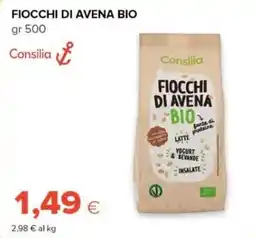 Tigre Fiocchi di avena bio Consilia offerta