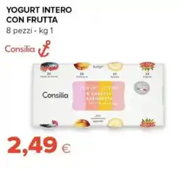 Tigre Yogurt intero con frutta Consilia offerta