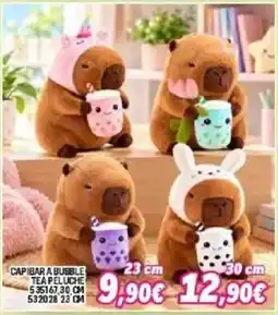 Orizzonte Capibara a Bubble Tea Peluche offerta
