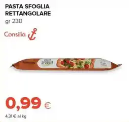 Tigre Pasta sfoglia rettangolare Consilia offerta
