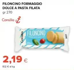 Tigre Filoncino formaggio dolce a pasta filata Consilia offerta