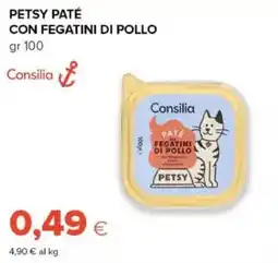Tigre Petsy paté con fegatini di pollo offerta