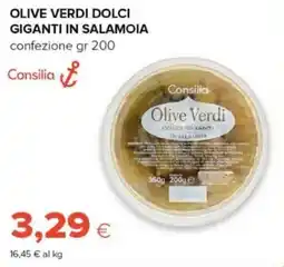 Tigre Olive Verdi Dolci Giganti in Salamoia Consilia offerta