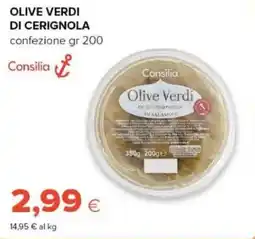 Tigre Olive Verdi di Cerignola Consilia offerta