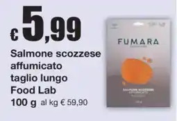 Sì con te Salmone scozzese affumicato offerta