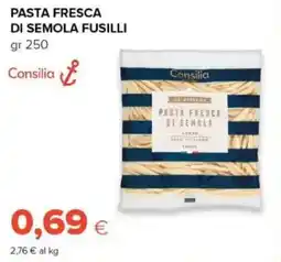 Tigre Pasta fresca di semola fusilli Consilia offerta