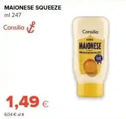 Tigre Maionese squeeze Consilia offerta