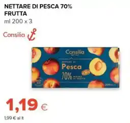 Tigre Nettare di pesca 70% frutta Consilia offerta