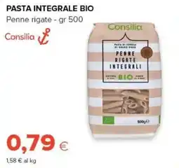 Tigre Pasta integrale bio penne rigate consilia offerta