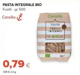 Tigre Pasta integrale bio Fusilli Consilia offerta