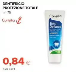 Tigre Dentifricio Protezione Totale Consilia offerta