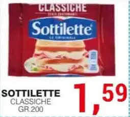 Supermercati Spesa Mia Sottilette classiche offerta