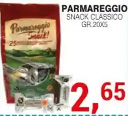 Supermercati Spesa Mia Parmareggio Snack! Classico offerta