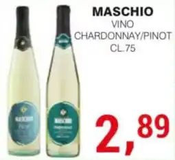 Supermercati Spesa Mia Maschio Vino Chardonnay/Pinot offerta