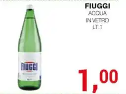 Supermercati Spesa Mia Acqua in vetro Fiuggi offerta