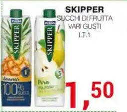 Supermercati Spesa Mia Skipper succhi di frutta offerta