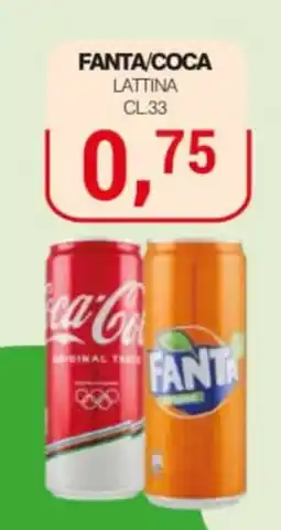 Supermercati Spesa Mia Fanta/Coca lattina offerta