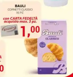 Supermercati Spesa Mia Bauli cornetti classici offerta