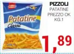 Supermercati Spesa Mia Pizzoli Patatine Classica offerta