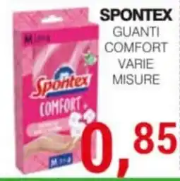 Supermercati Spesa Mia Spontex guanti comfort offerta