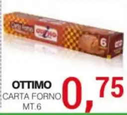 Supermercati Spesa Mia Ottimo carta forno offerta