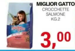 Supermercati Spesa Mia Miglior Gatto Crocchette Salmone offerta