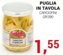 Supermercati Spesa Mia Puglia in tavola carciofini offerta
