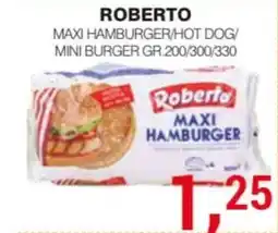 Supermercati Spesa Mia Roberto Maxi Hamburger offerta