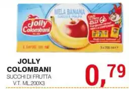 Supermercati Spesa Mia Jolly Colombani succhi di frutta offerta