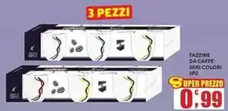 Maury's Tazzine da caffè vari colori offerta