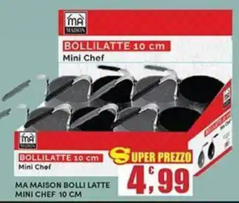 Ma Maison Bollilatte Mini Chef
