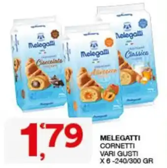 Melegatti cornetti vari gusti