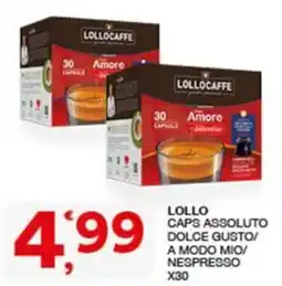 Quick Sisa Lollocaffe Amore offerta