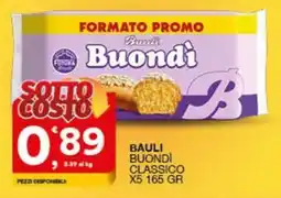 Quick Sisa Bauli Buondì Classico offerta