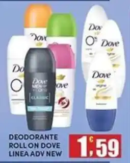 Maury's Deodorante roll on dove offerta