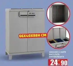 Maury's Armadio 2 ante raccolta differenziata offerta