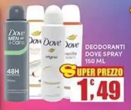 Maury's Deodoranti Dove Spray offerta
