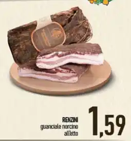 Ciro Amodio Renzini guanciale norcino all'etto offerta