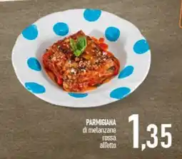 Ciro Amodio Parmigiana di melanzane rossa al letto offerta