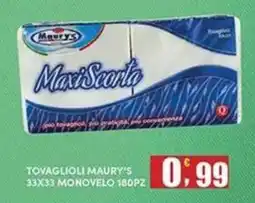 Maury's Tovaglioli Maury's offerta