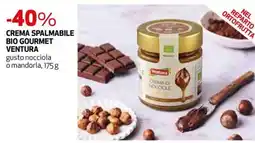 Extracoop Crema spalmabile bio gourmet Ventura offerta