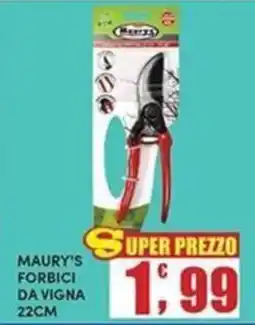 Maury's Maury's forbici da vigna offerta