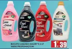 Maury's Bucato liquido Maury's offerta