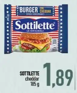 Ciro Amodio Sottilette burger con cheddar offerta