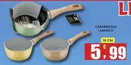 Maury's Casseruola 1 manico offerta