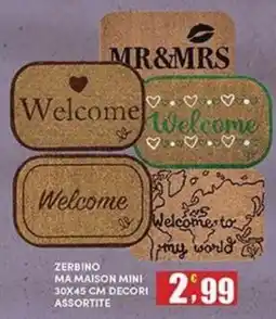 Maury's Zerbino Ma Maison Mini offerta