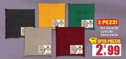 Maury's Ma Maison cuscini tinta unita offerta